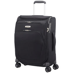 Samsonite Spark SNG 55cm 4-Wheel Top Pocket Cabin Case Black